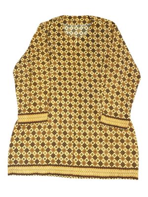 Batik Blouse Wanita cream yellow