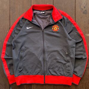 Nike Streetwear Sportswear Track jacket Pria red gray