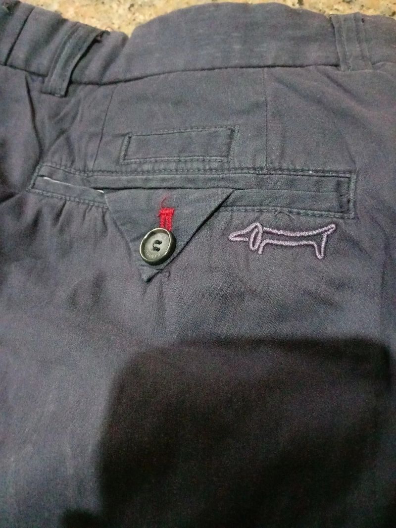 Casual Casual pants Pria navy, foto 3