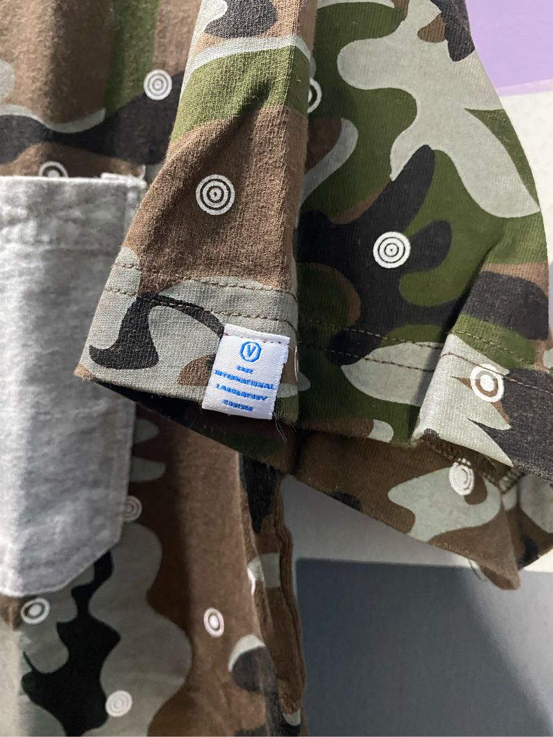 Visvim Streetwear T-shirt Pria multicolor, foto 4