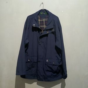 Beanpole Vintage Casual Harrington jacket Pria navy