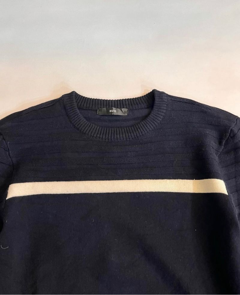 Vintage Sweatshirt Pria navy black, foto 2