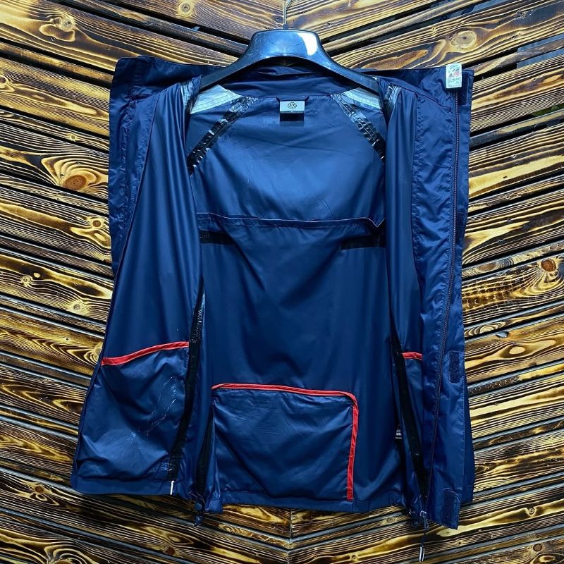 Casual Windbreaker Pria navy, foto 4