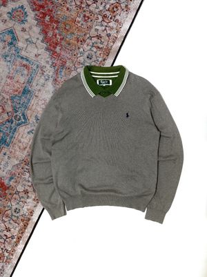 Polo Ralph Lauren Streetwear Sweater Pria gray
