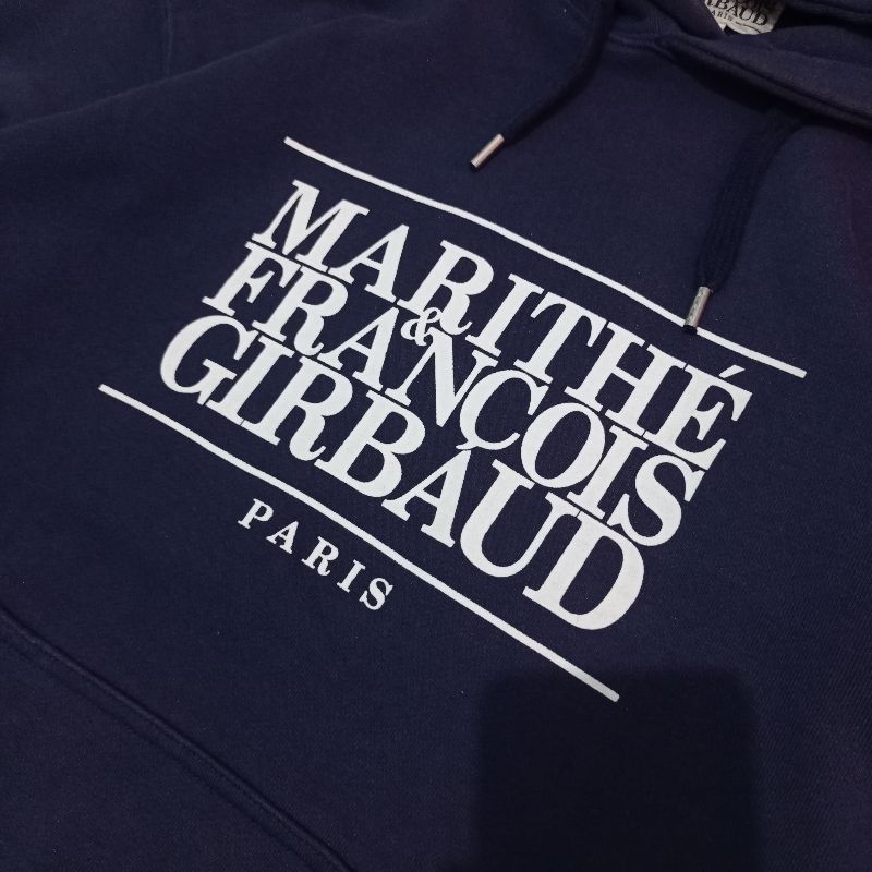 Marithè Fràncois Girbaud Luxury Hoody Pria navy, foto 2