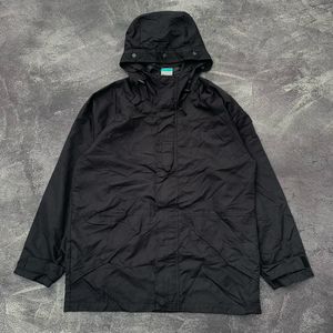 Y2K Gorpcore Track jacket Pria black