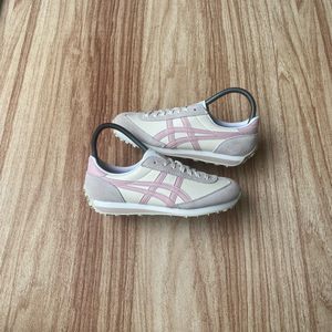 Onitsuka Tiger Casual Sneakers Wanita white pink