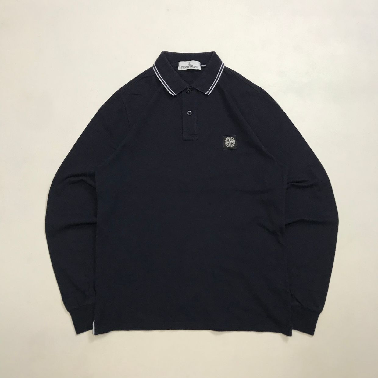 Stone Island Long Sleeve Polo Shirt