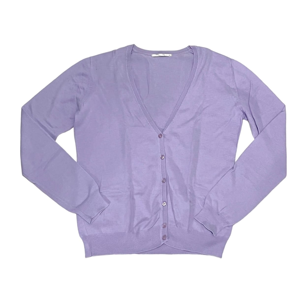 Indie Casual Cardigan Wanita purple