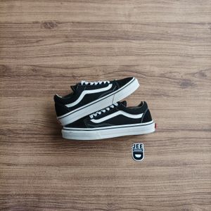 VANS Casual Sneakers Wanita white black