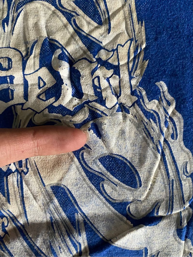 Y2K T-shirt Pria blue, foto 7