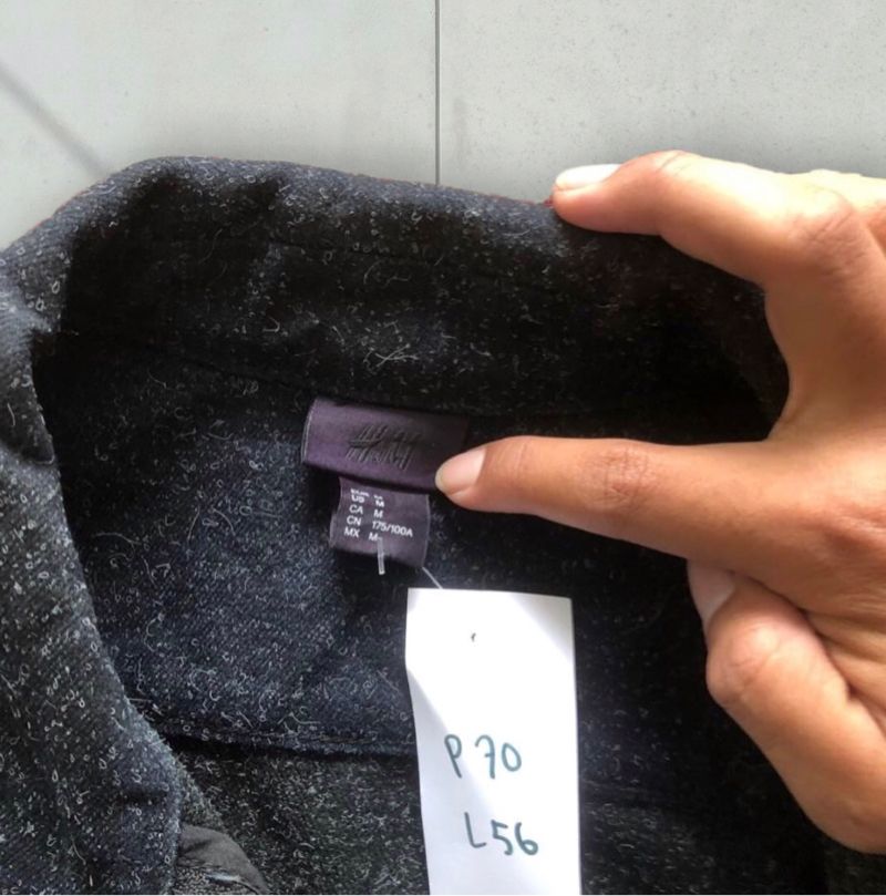 H&M Vintage Denim jacket Pria navy, foto 4
