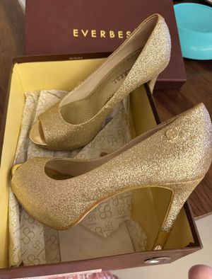 Everbest Luxury Heels Wanita gold