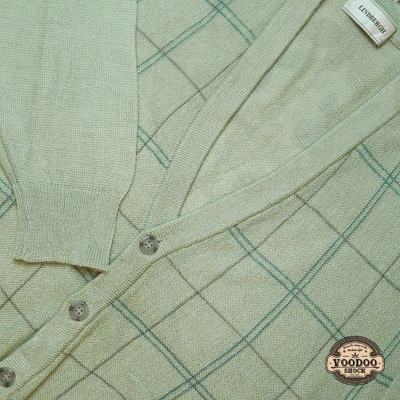 LINDBERGH Casual Cardigan Pria green, foto 3