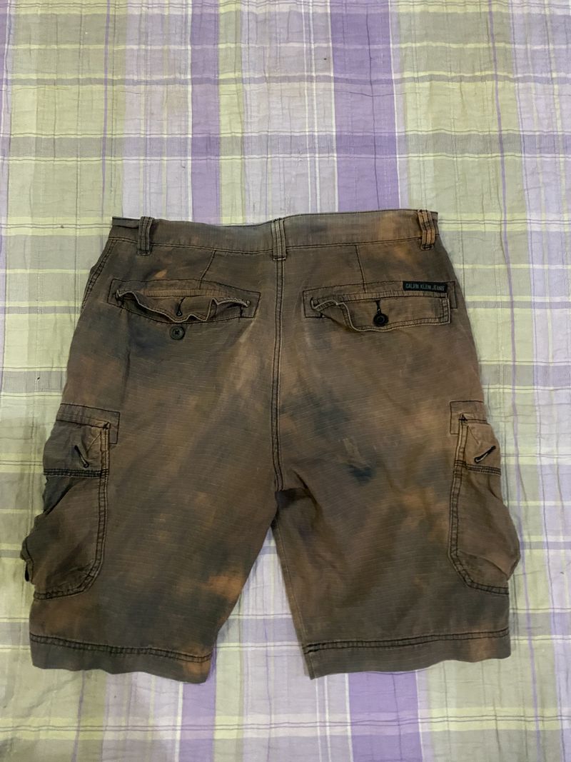 Short Wanita brown gray, foto 3