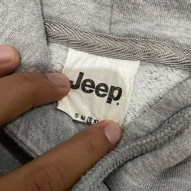Jeep Casual Hoody Pria gray, foto 3