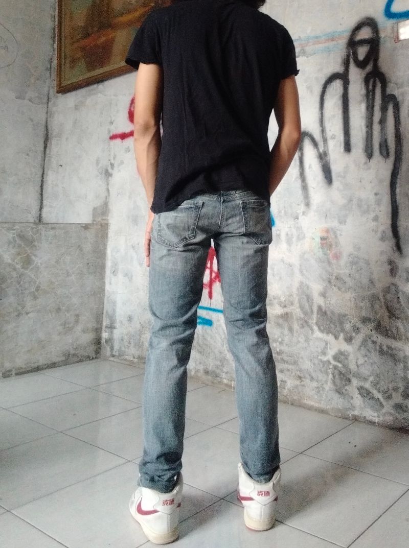 Marithè Fràncois Girbaud Luxury Casual Jeans Pria gray, foto 8