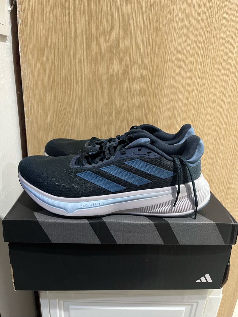 Adidas Casual Sneakers Pria gray blue, foto 4