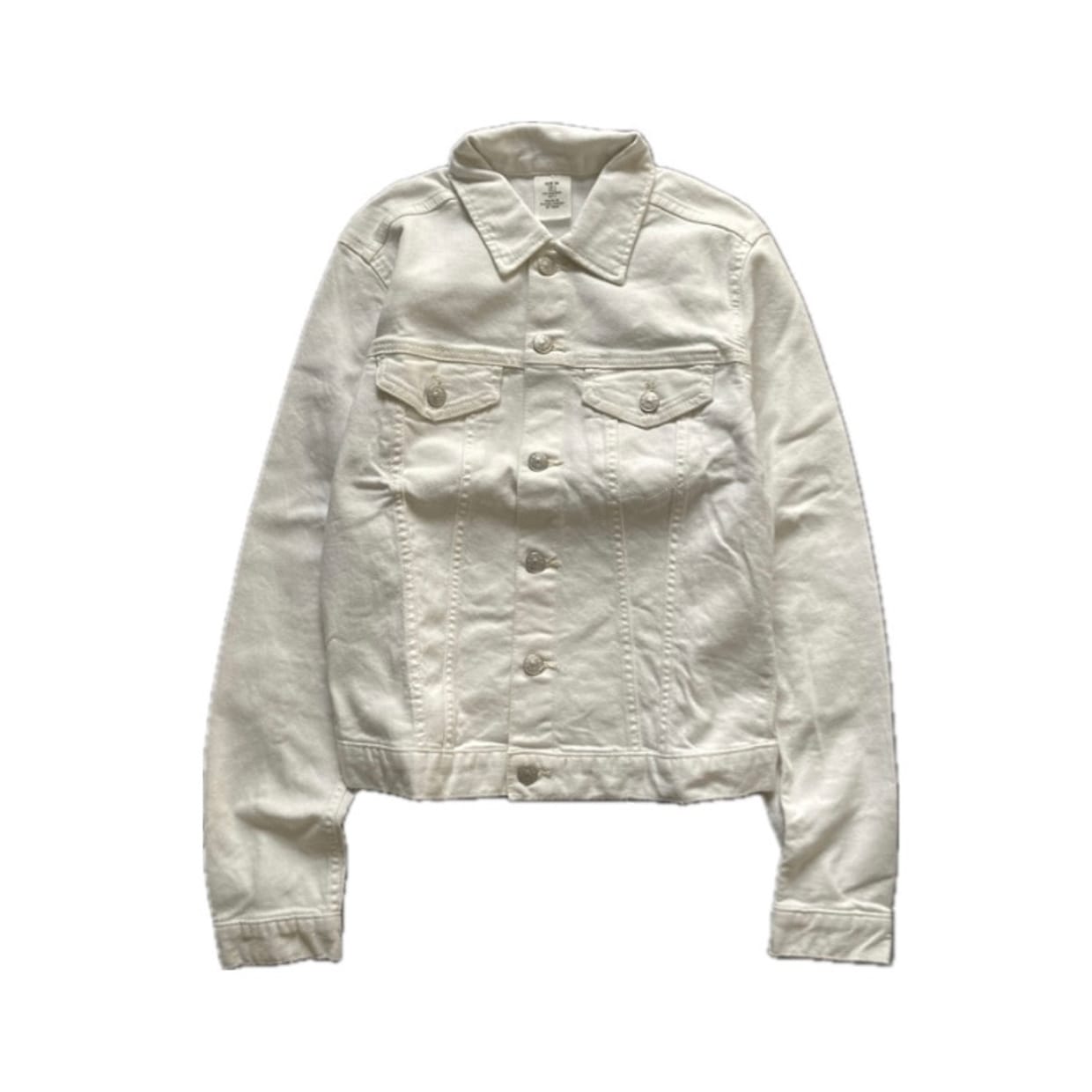 H&M Casual Denim jacket Pria white