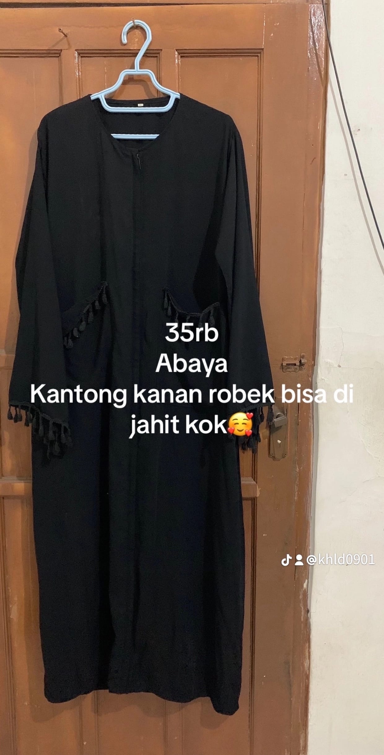 Muslim Wanita black blue, foto 4