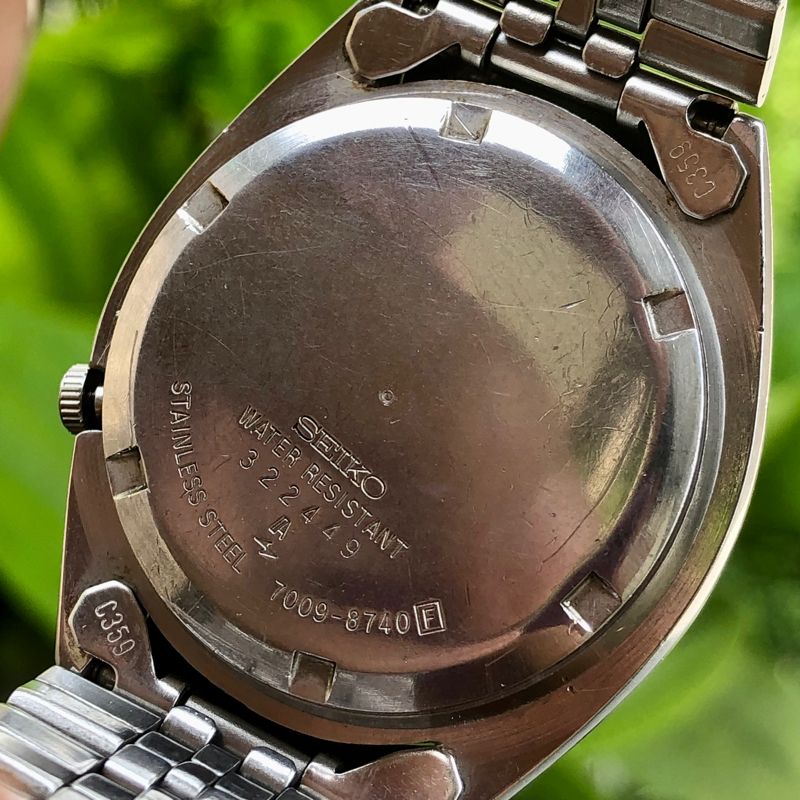 Seiko Vintage Casual Pria silver, foto 5