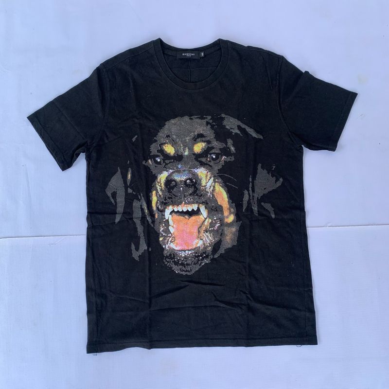 Givenchy Luxury T-shirt Pria black, foto 2