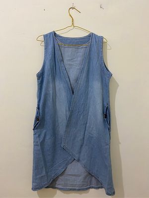 Casual Denim jacket Pria multicolor