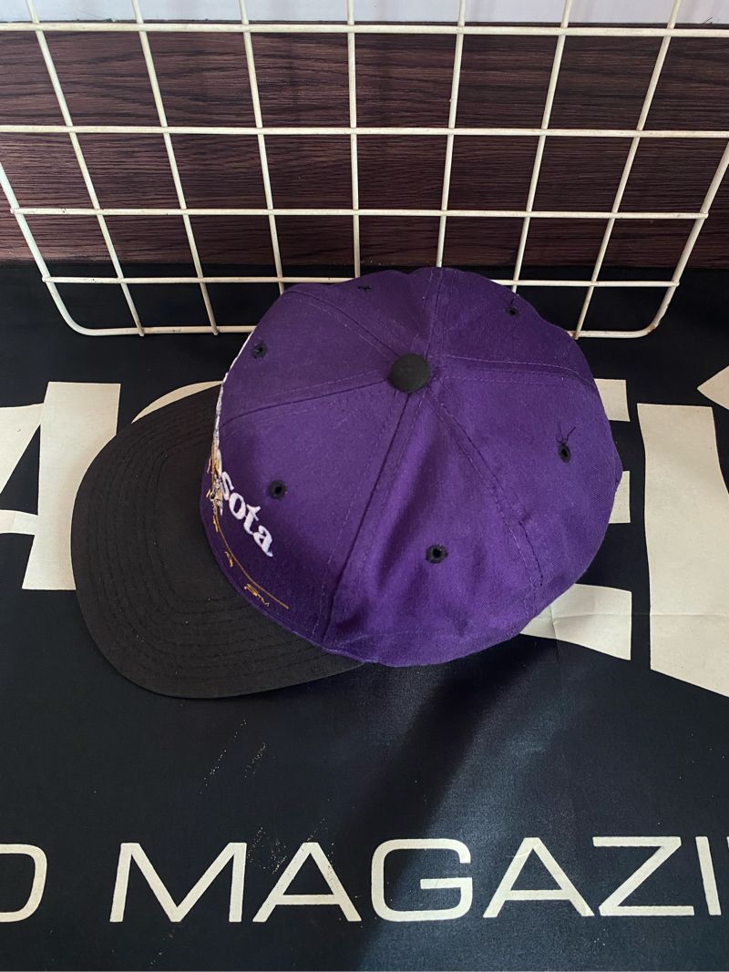 Vintage Hat Pria purple black, foto 3