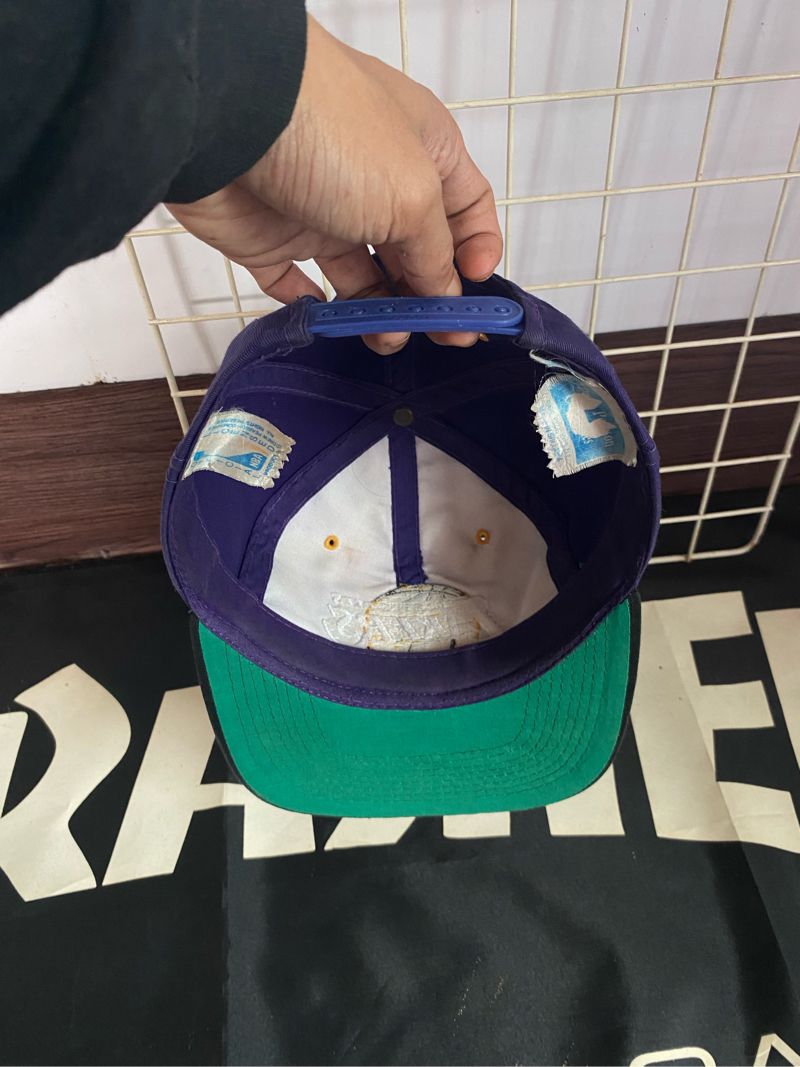 Vintage Hat Pria purple black, foto 6