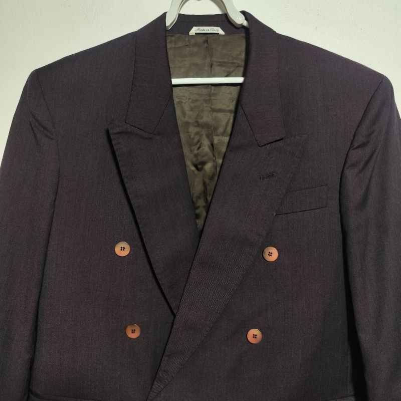 Luxury Suit Pria red gray, foto 2