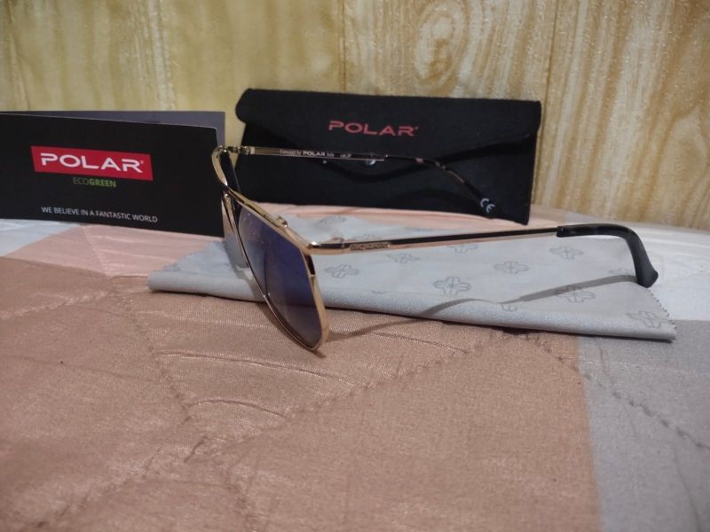 Minimalist Casual Sunglass Pria black, foto 3