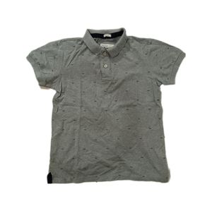 Casual Polo shirt Pria gray