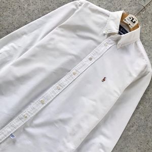 Polo Ralph Lauren Casual Formal shirt Pria white