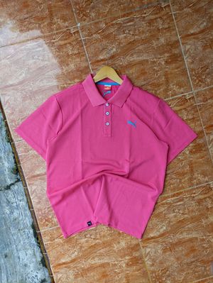 Puma Sportswear Polo shirt Pria pink