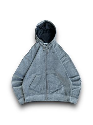 Nike Vintage Streetwear Hoody Pria gray
