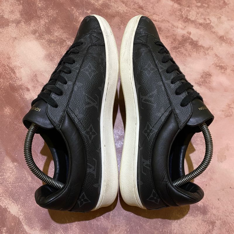 Louis Vuitton Luxury Sneakers Pria brown, foto 4