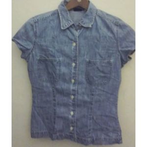 GAP Casual Shirt Wanita blue