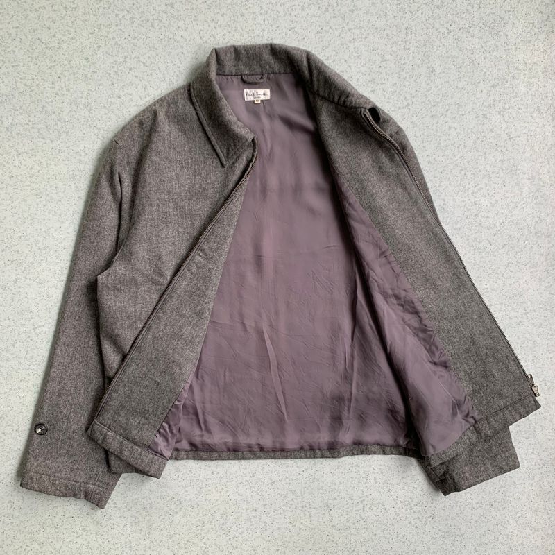 Paul Smith Luxury Casual Harrington jacket Pria gray, foto 2