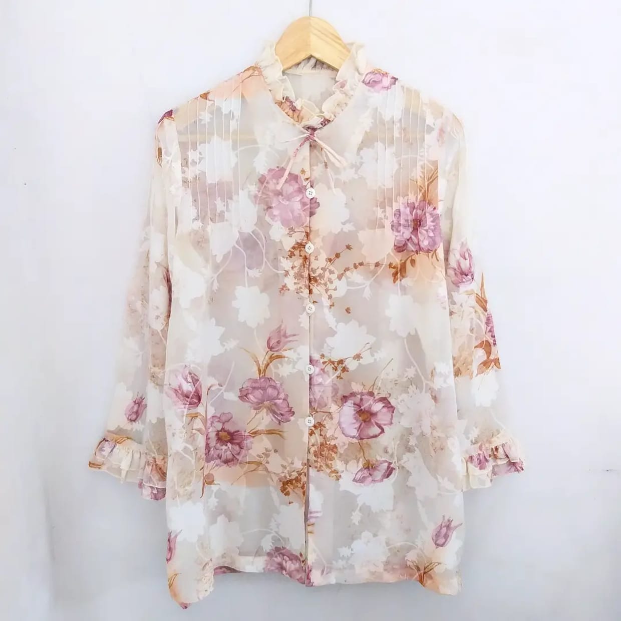 Shirt Wanita multicolor white, foto 2