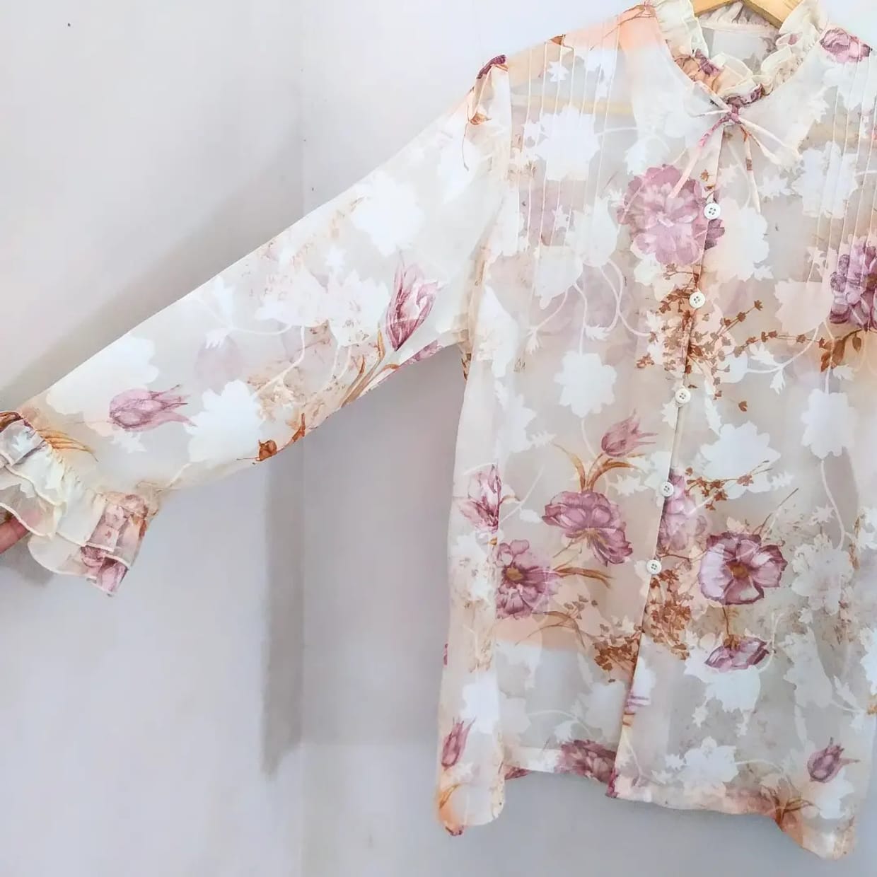 Shirt Wanita multicolor white, foto 3