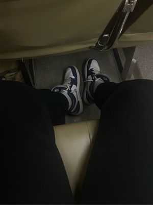Nike Air Jordan Streetwear Luxury Boots Pria white blue