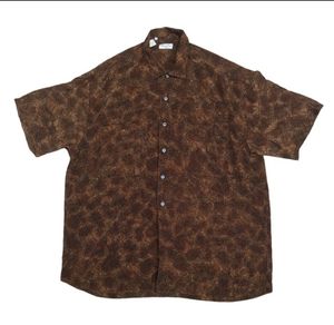 Japanese brand Vintage T-shirt Pria brown