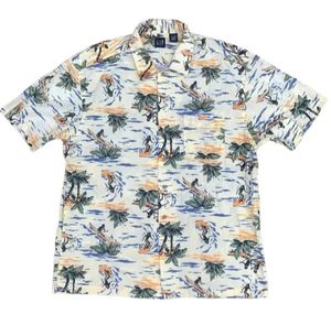 GAP Vintage T-shirt Pria multicolor