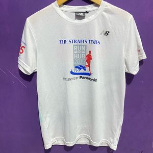 New Balance Streetwear Sportswear Jersey Pria white