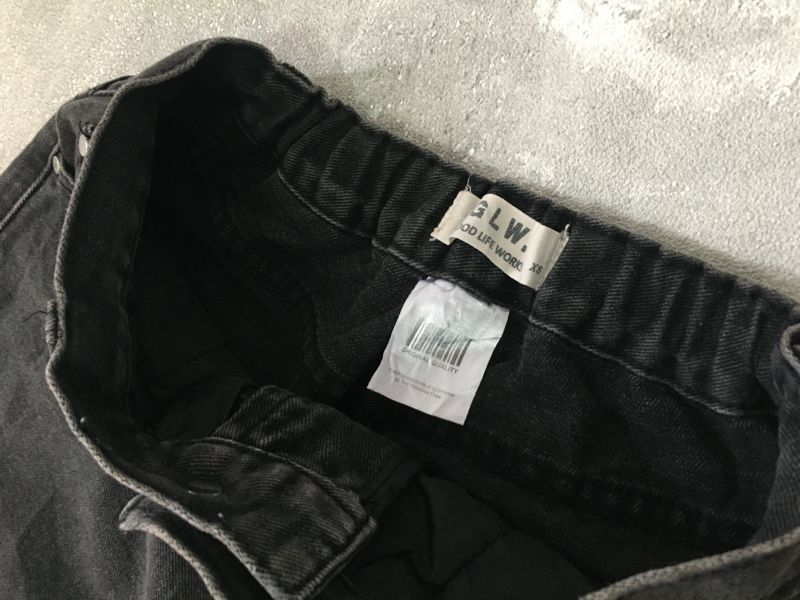 Y2K Jeans Pria black, foto 3