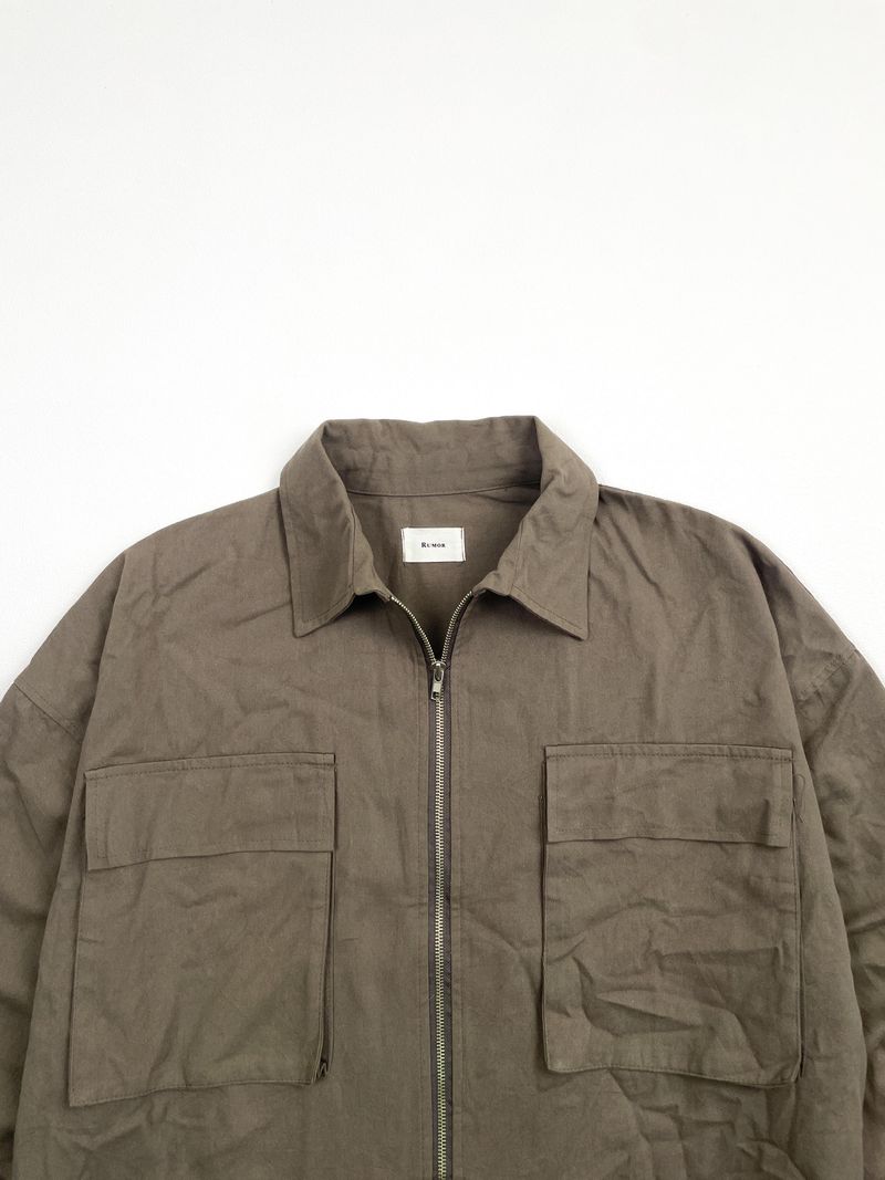 Vintage Casual Harrington jacket Pria gray, foto 2