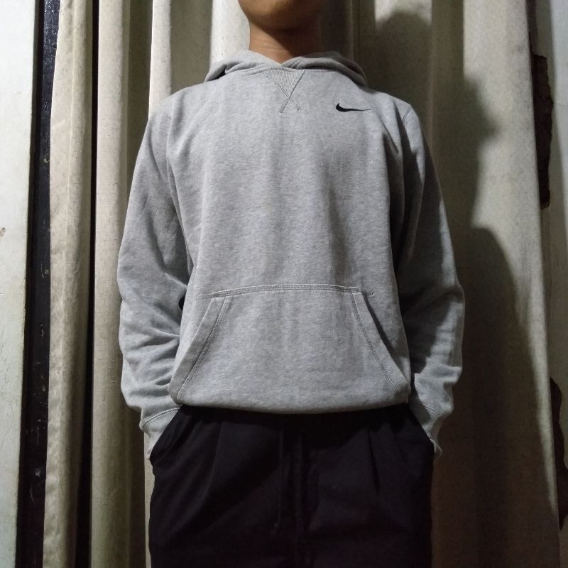 Nike Vintage Hoody Pria gray, foto 2