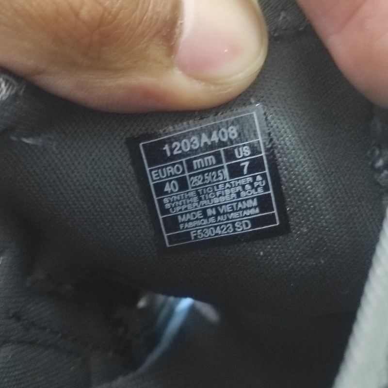 Asics Casual Sneakers Pria black gray, foto 6