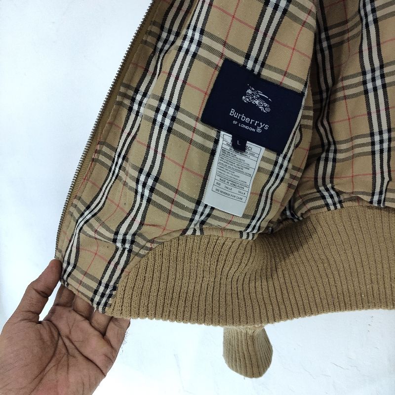 Burberry Luxury Bomber jacket Wanita brown, foto 8