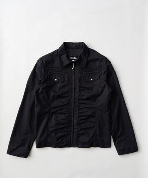 Streetwear Casual Harrington jacket Pria black